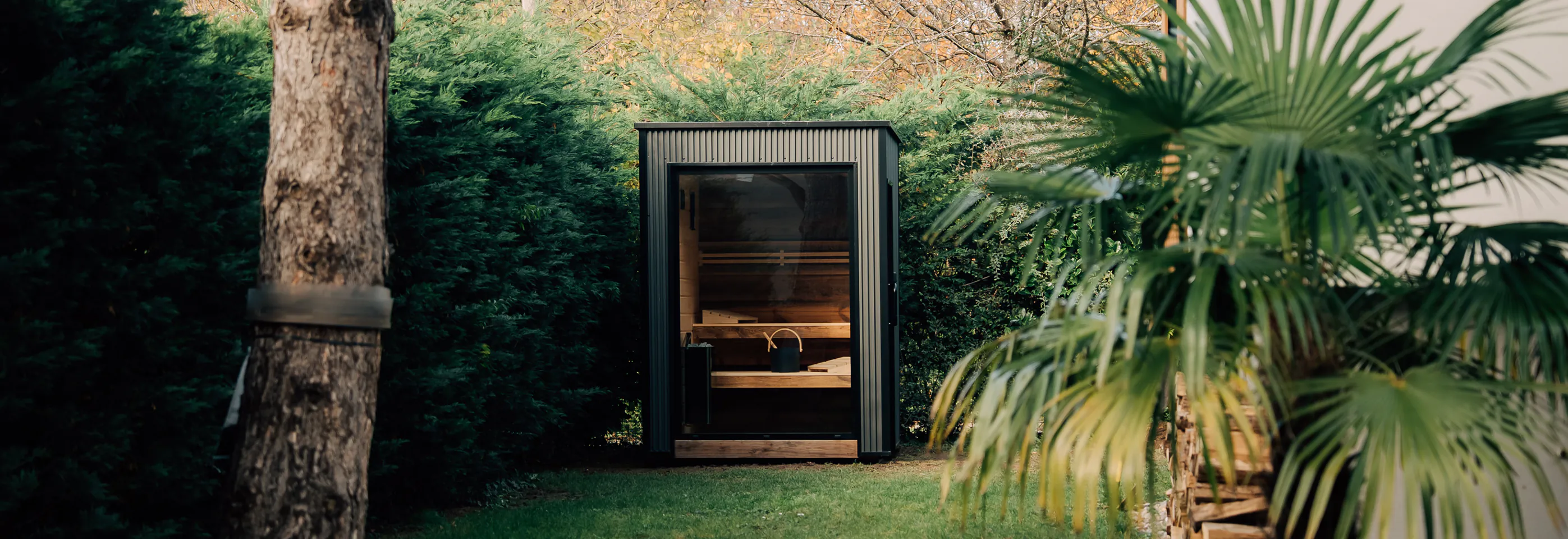 Sauna sur-mesure — artisan charpentier-couvreur Haute-Savoie
